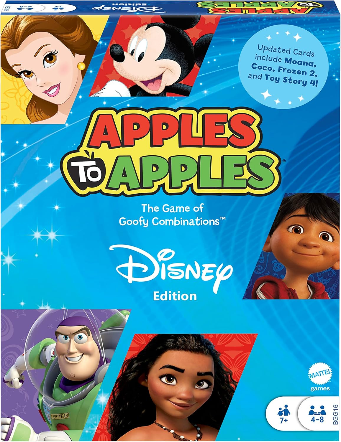 Mattel Games ​Apples to Apples Disney Card Game, Family Game for Kids & Adults with Special Poi... | Amazon (US)