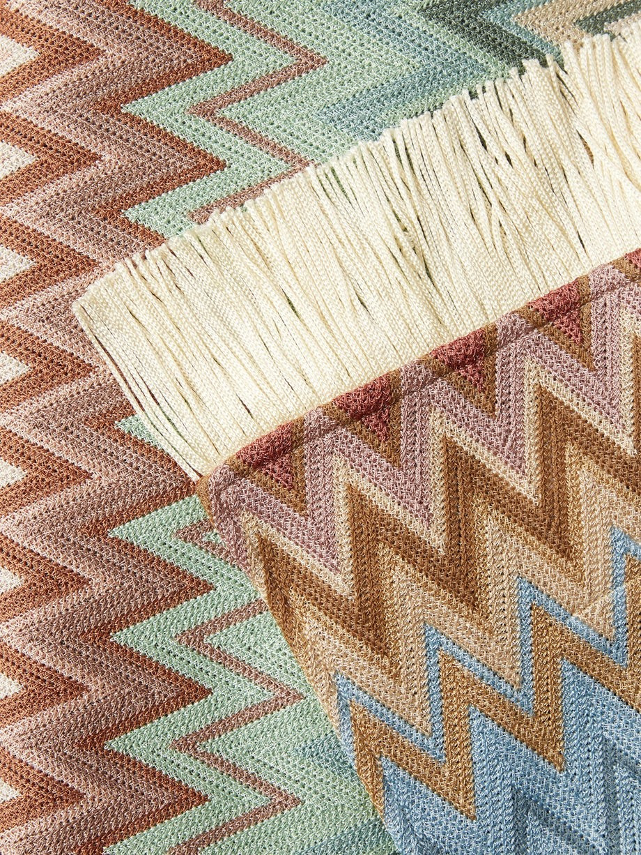 Margot fringed chevron-jacquard throw | Missoni | Matches (US)