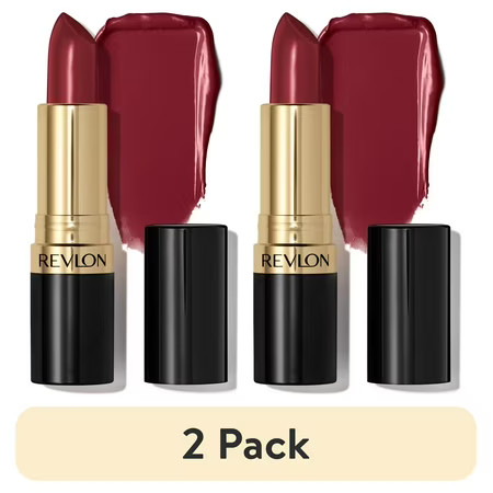 (2 pack) Revlon Super Lustrous Creme Lipstick, Creamy Formula, 630 Raisin Rage, 0.15 oz | Walmart (US)