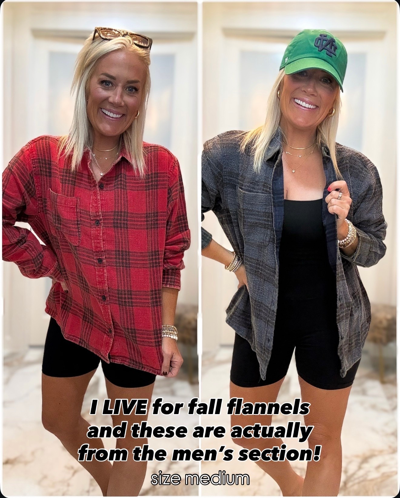 Walmart flannels size medium