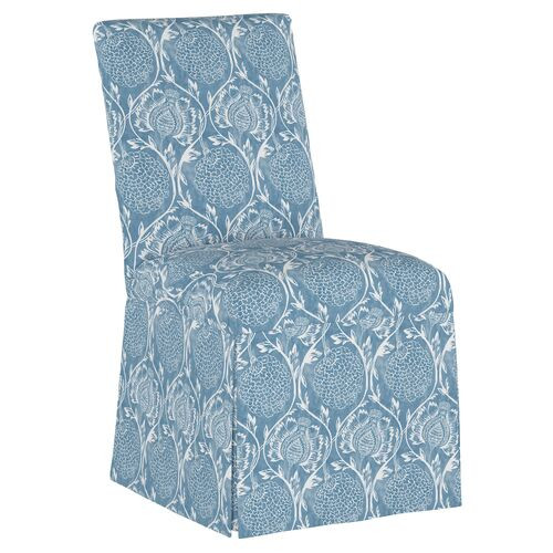 Owen Slipcover Side Chair, Ranjit Floral | One Kings Lane