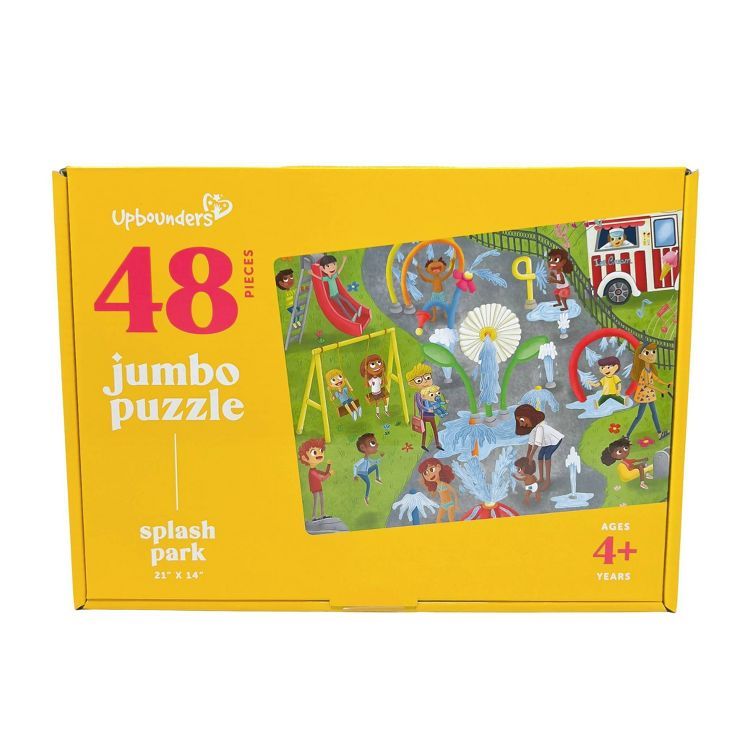 Upbounders by Little Likes Kids Splash Park Kids' Jumbo Puzzle - 48pc | Target