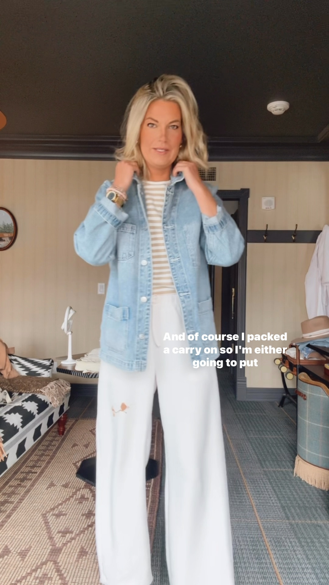 Small tops and small tall wide leg travel pants. I am 5’11”. Shoes true to side.  

#LTKootd #LTKTravel #LTKgrwm