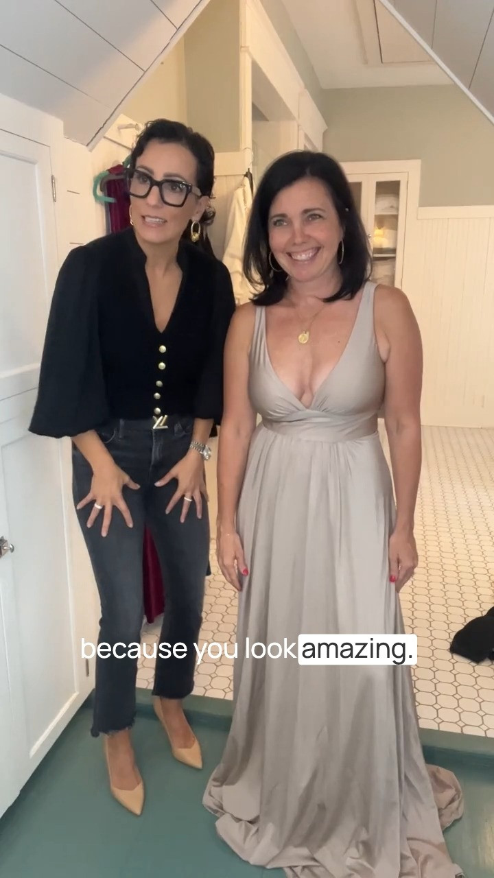 It’s gala season! ✨ Helping Brooklyn step into this stunning champagne dress and feel amazing. Sometimes it’s just about seeing yourself in the right outfit to feel that extra boost of confidence.  

 #LTKHoliday #LTKSeasonal #LTKStyleTip