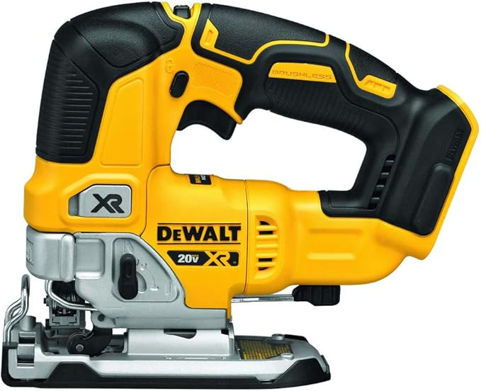 DEWALT 20V MAX XR Jig Saw, 3,200 Blade Speed, Cordless, Brushless Motor, LED Light, Bare Tool Onl... | Amazon (US)