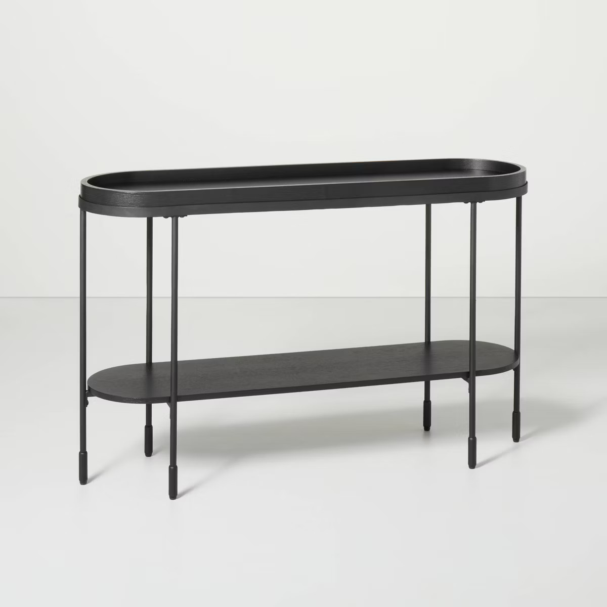 Wood & Metal Console Table - Black - Hearth & Hand™ with Magnolia | Target