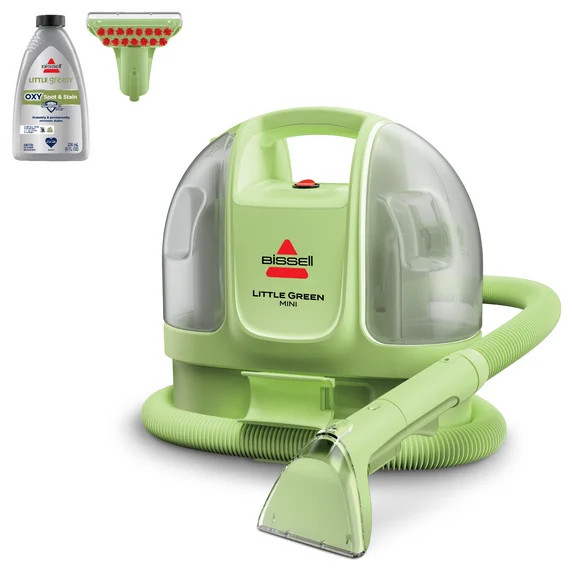 BISSELL Little Green Mini Portable and Upholstery Deep Cleaner, Car/Auto Detailer with 4" Tough S... | Walmart (US)
