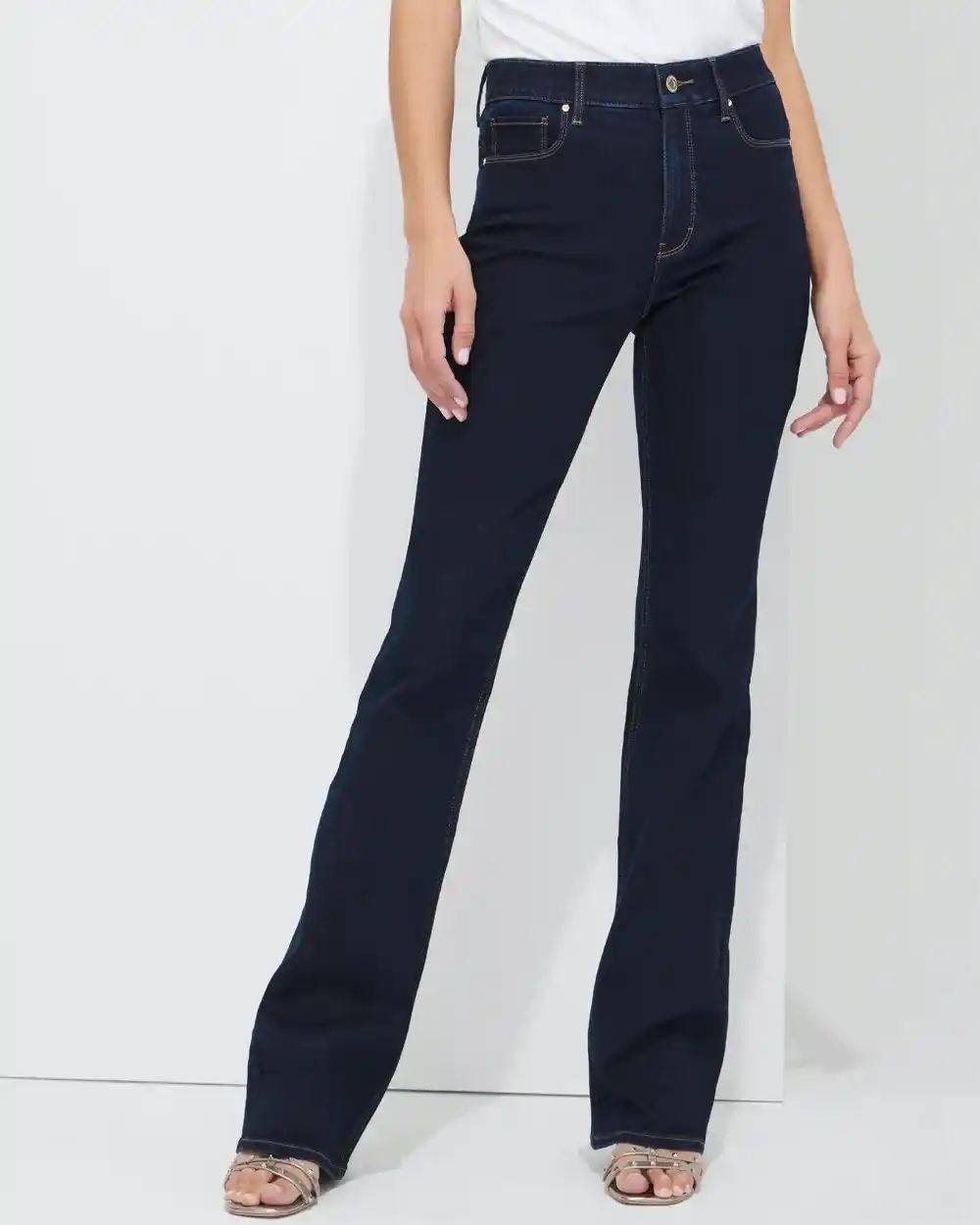 Outlet WHBM High Rise Skinny Flare Jeans | White House Black Market | White House Black Market