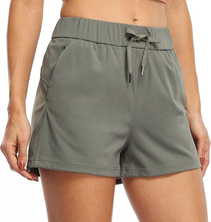 Willit Women's Yoga Lounge Shorts Hiking Active Running Workout Shorts Comfy Travel Casual Shorts... | Amazon (US)