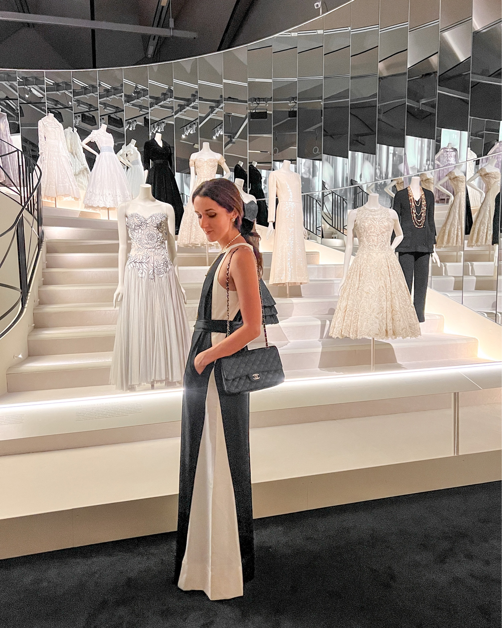 Opening night of the Chanel exhibition in London wearing a monochrome jumpsuit 

#LTKeurope #LTKparties #LTKstyletip