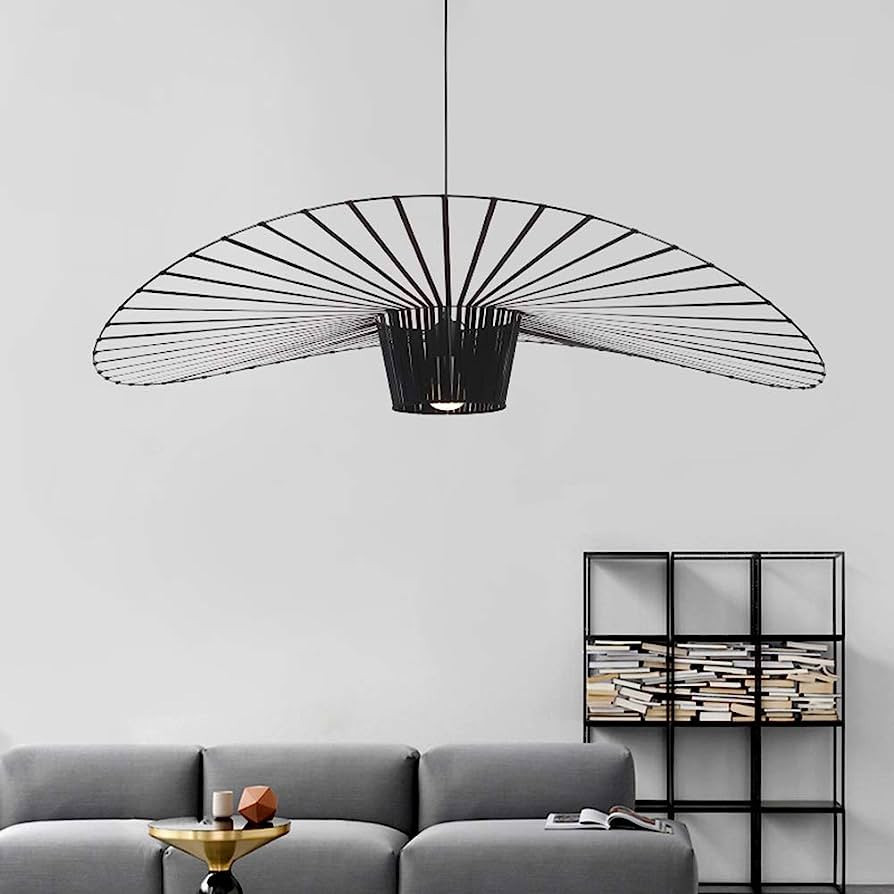 Vertigo Suspension Lamp Vintage Living Room Chandelier ， Fiberglass/Polyurethane Hat Lights （... | Amazon (UK)