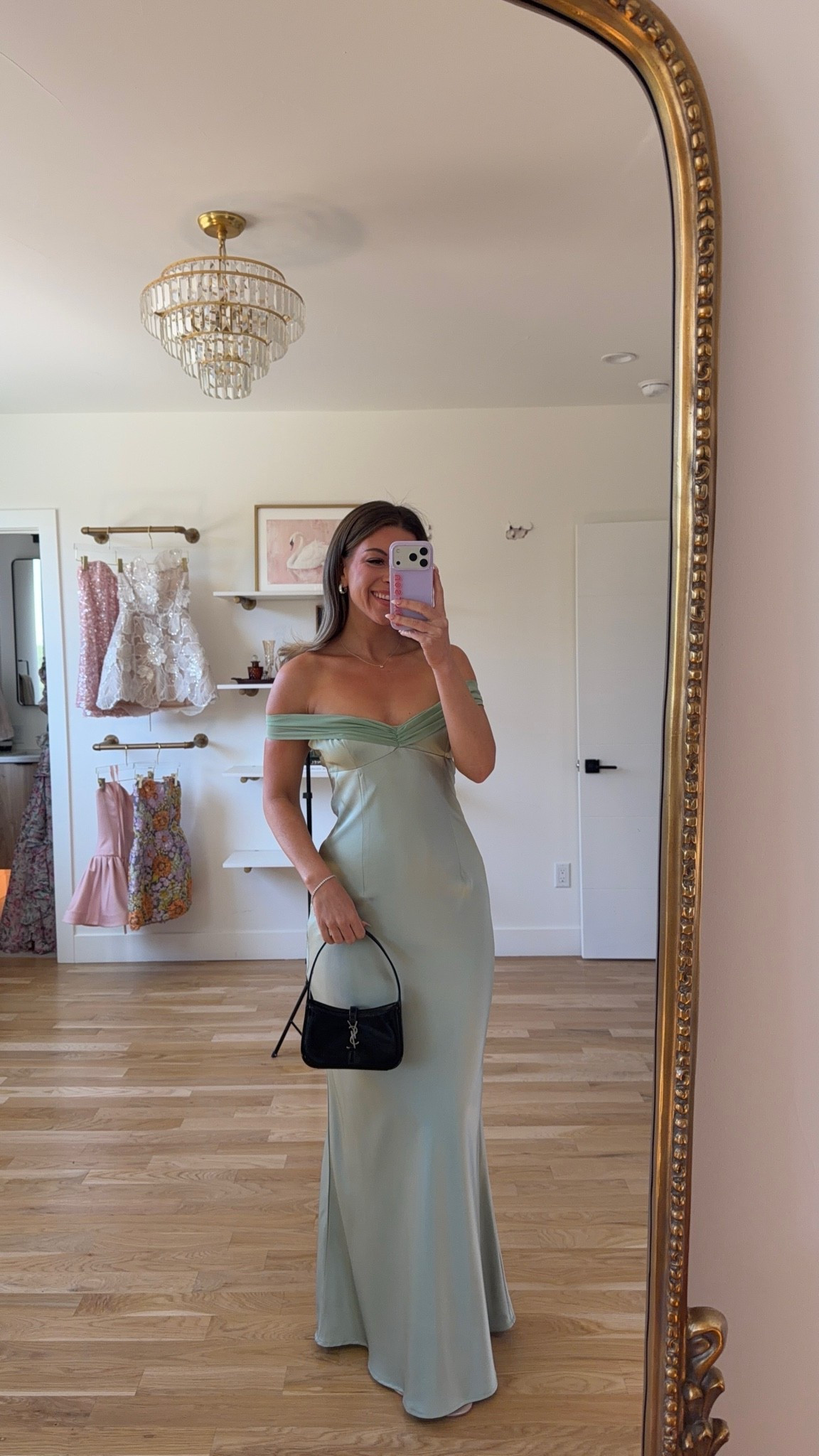 sage green satin off-the-shoulder maxi with a sweetheart neckline fall wedding guest dress for every girl 💍

I’m 5’4” & wearing my usual smalls/2

electric picks code: emerson20

fall wedding guest dresses, wedding guest dresses, cocktail dresses, semi-formal dresses, black tie wedding guest dresses, destination wedding guest dresses, garden party dresses, wedding guest outfit ideas, fall dresses, autumn dress

#LTKWedding #LTKSeasonal #LTKgrwm