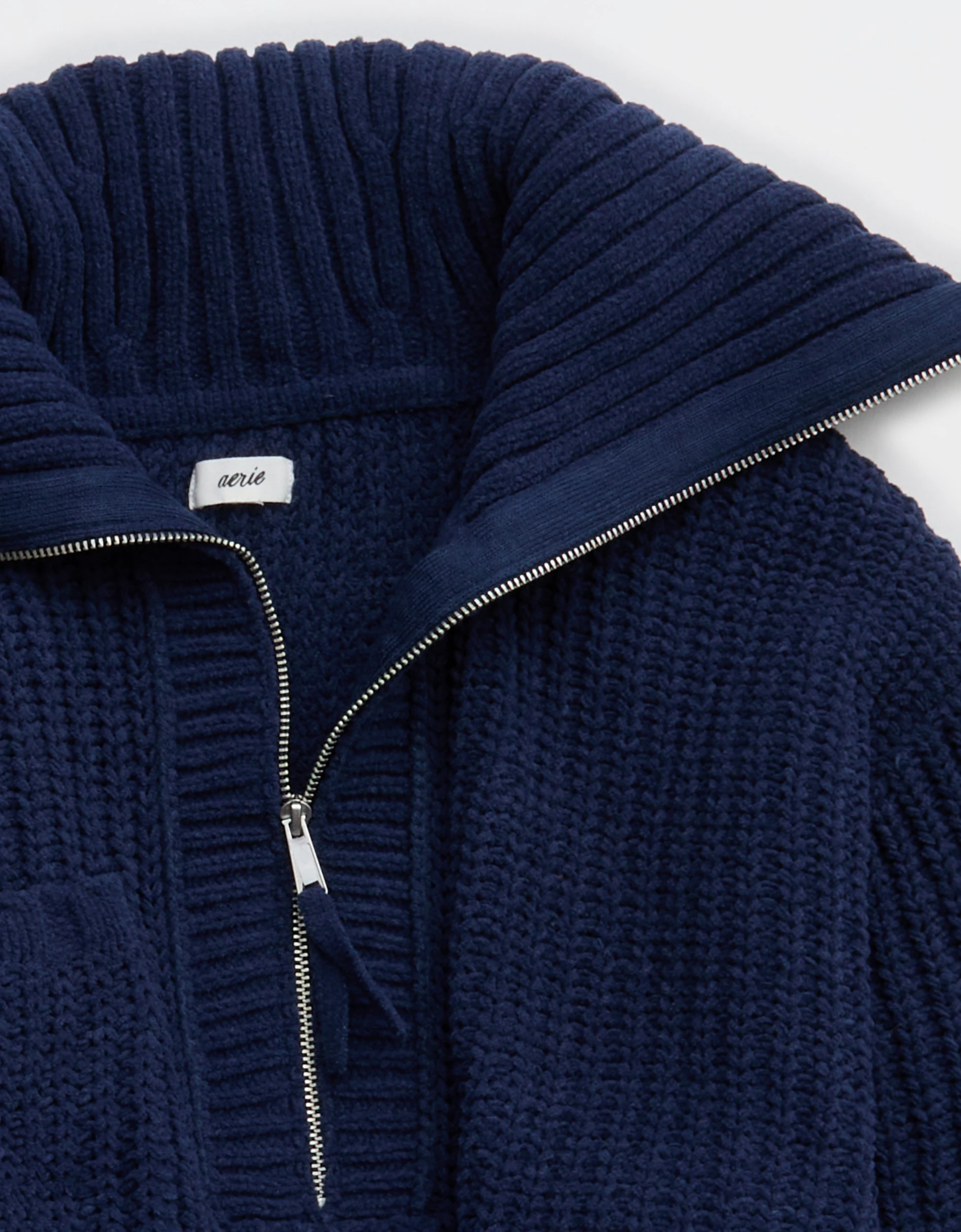 Aerie So Nostalgic Quarter Zip Sweater | Aerie
