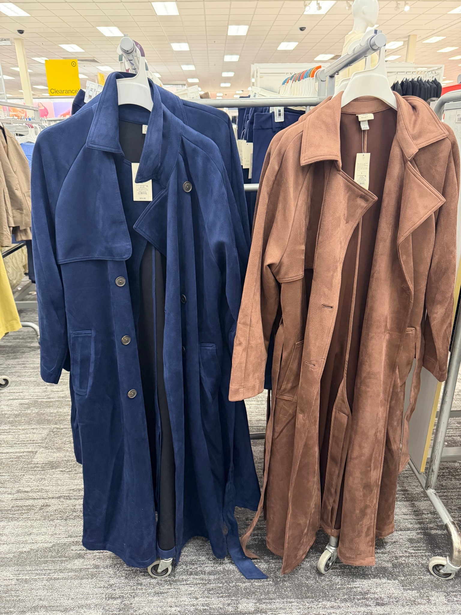 Ok Target! This photo doesn’t do these justice! The blue color is so unique! 

#trench #suede #fallfashion #jackets #coats #target 

#LTKFindsUnder100 #LTKGiftGuide #LTKSeasonal
