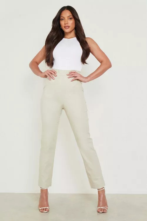 Tall Straight Leg Cigarette Trousers | Boohoo.com (UK & IE)
