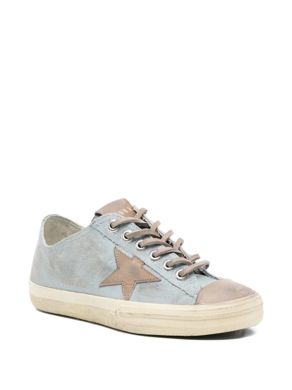 Golden Goose V-star Sneakers | Blue | FARFETCH | Farfetch Global