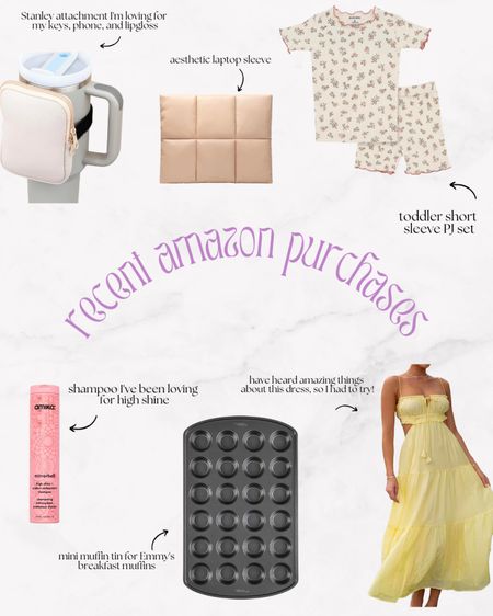 Recent Amazon finds I’m loving!

Summer maxi dress, shampoo for shiny hair, laptop accessories, baby pjs, and more!

#LTKFind #LTKunder50 #LTKkids