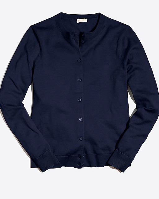 Classic cotton cardigan sweater | J.Crew Factory