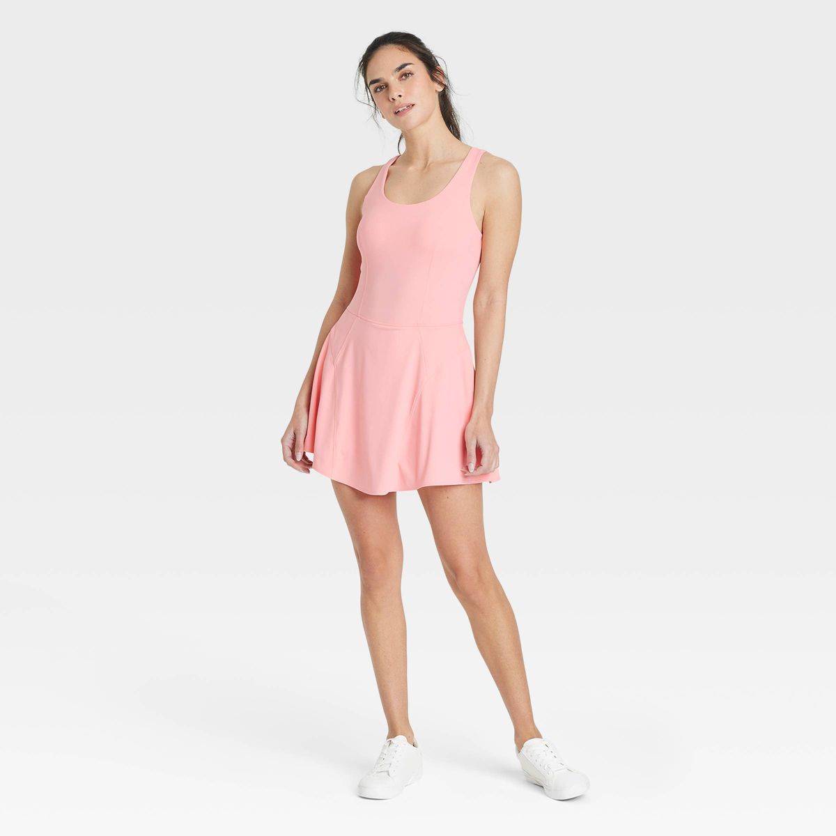 Women's Knit Lace Up Detail Active Dress - JoyLab™ | Target