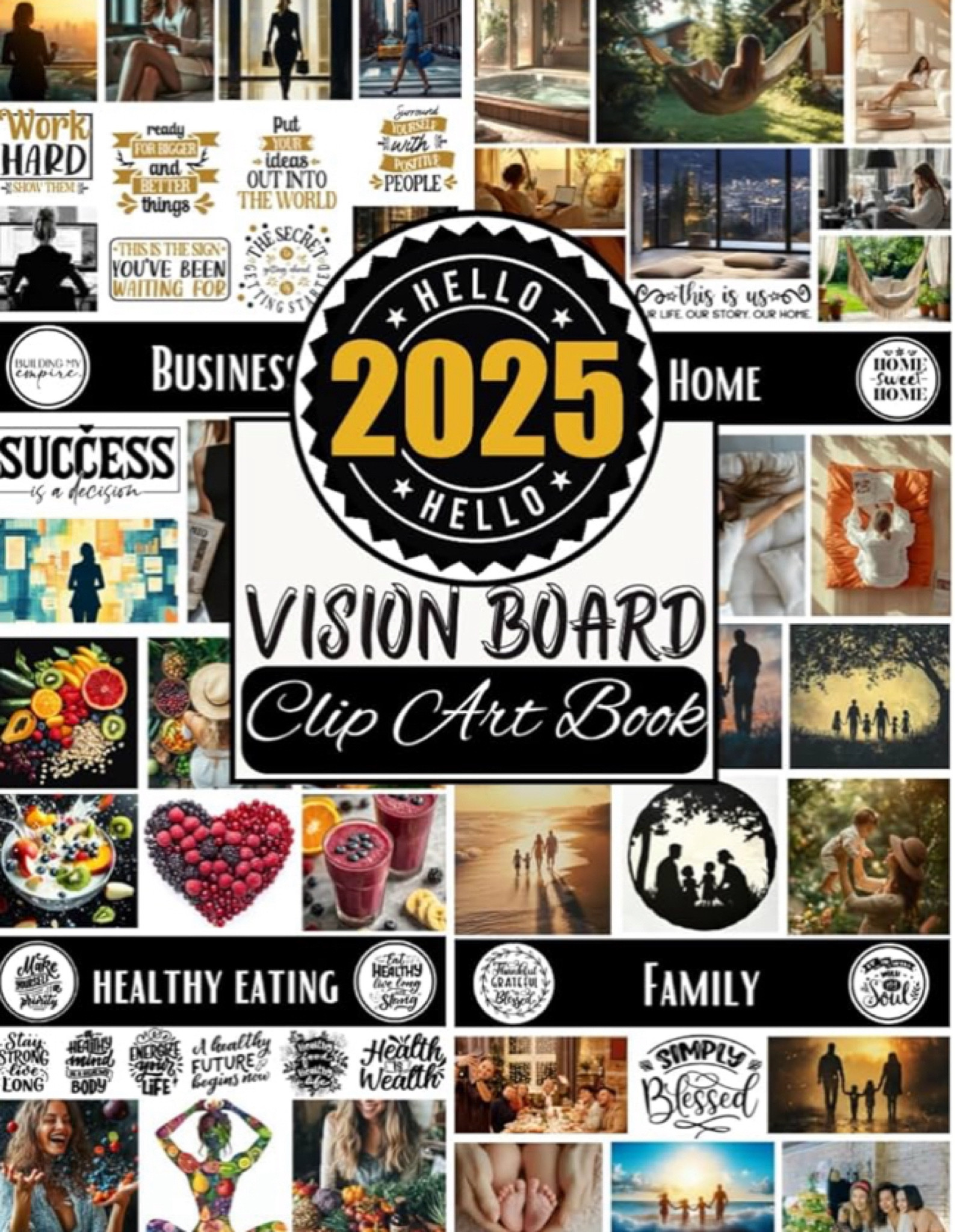 2025 Vision Board Event Supplies