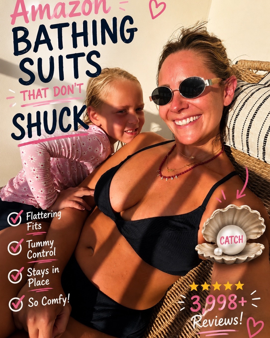 Amazon bathing suits that don't suck 👏☀️  Finding a swimsuit you actually feel good in can feel impossible, but these Amazon finds are the real deal. Flattering, comfortable, mom-approved, and priced way better than most of the options I've tried.  No weird fit. No constant adjusting. No regrets.


#amazonfinds

#LTKSwim