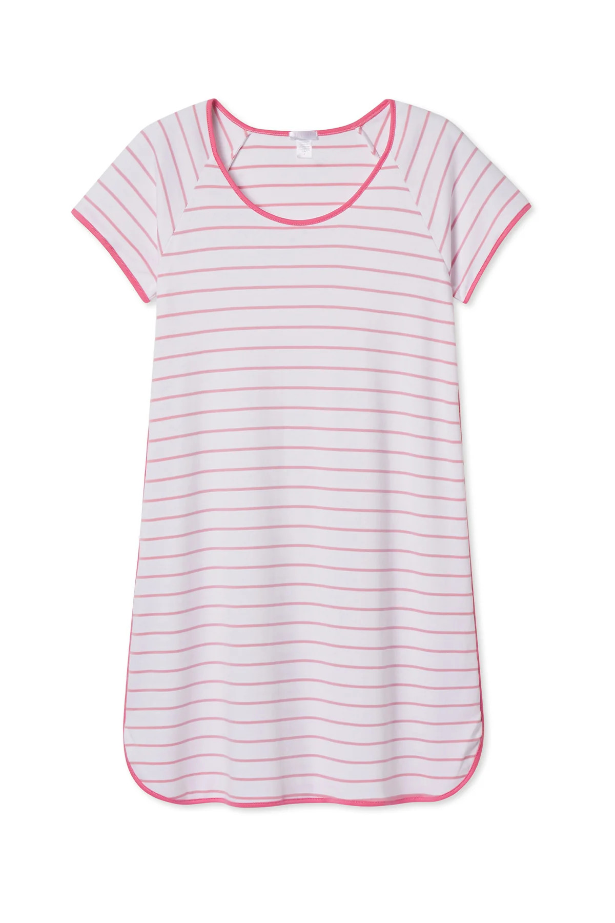 Pima Nightgown in Rose | Lake Pajamas