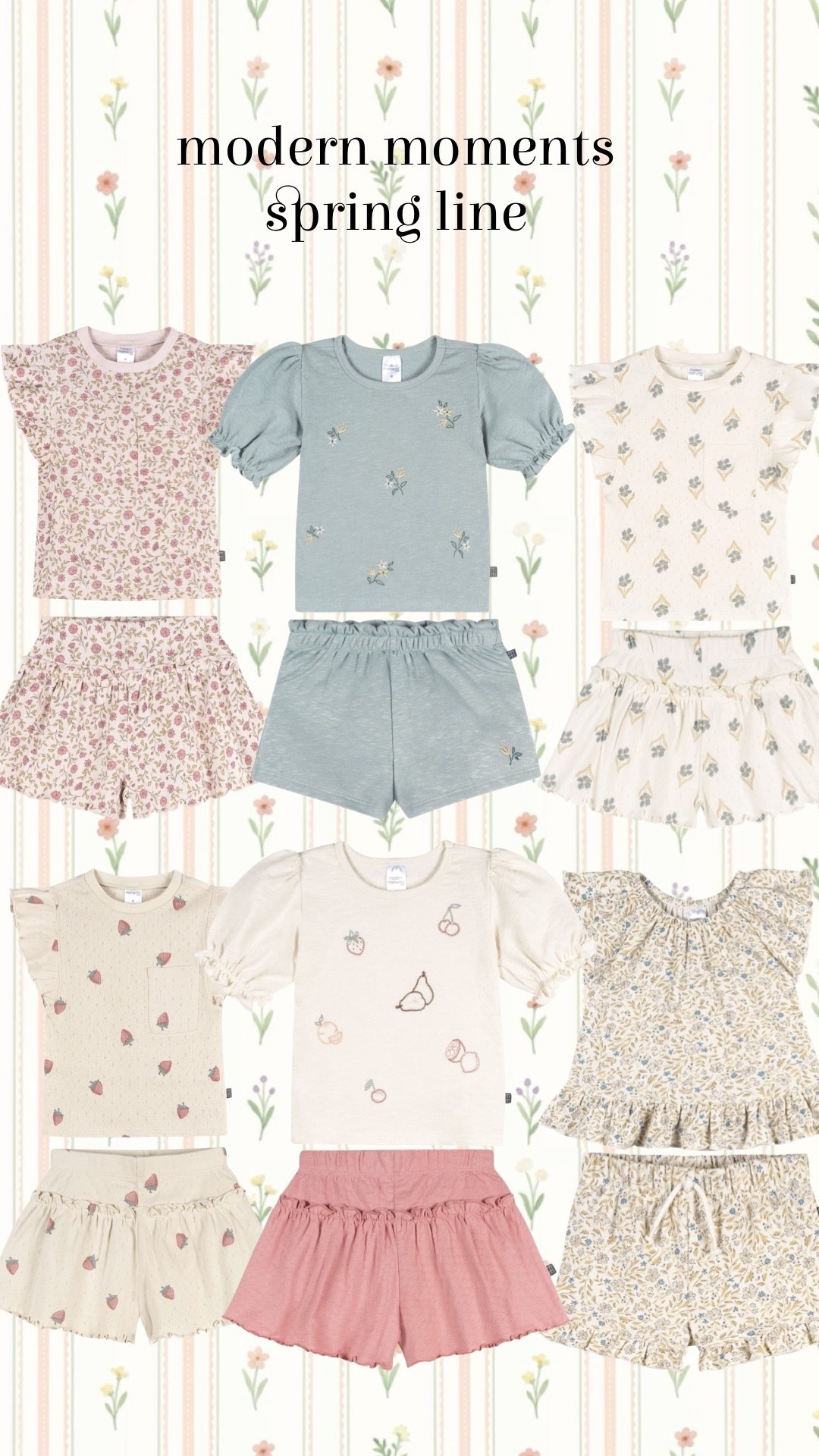 The cutest spring sets for toddlers! 🎀