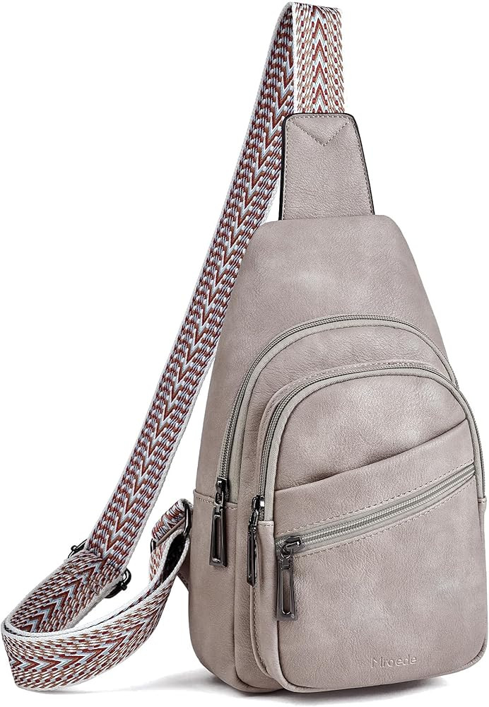 Sling Bag Crossbody Bags for Women Small Cross Body Bag Fanny Packs Chest Sling Purse for Daily T... | Amazon (US)