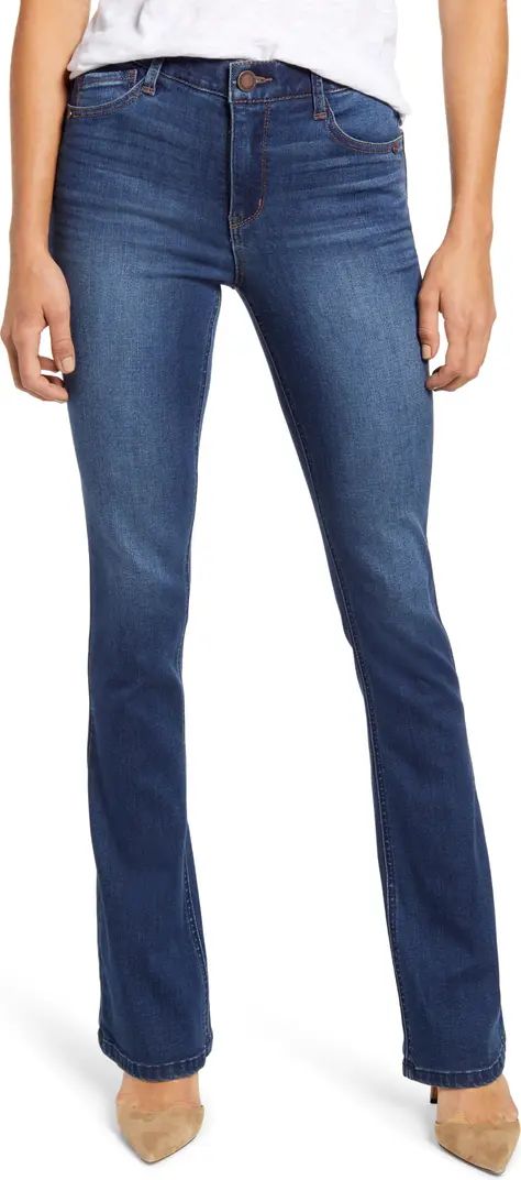 Wit & Wisdom Ab-Solution High Waist Itty Bitty Bootcut Jeans | Nordstrom | Nordstrom