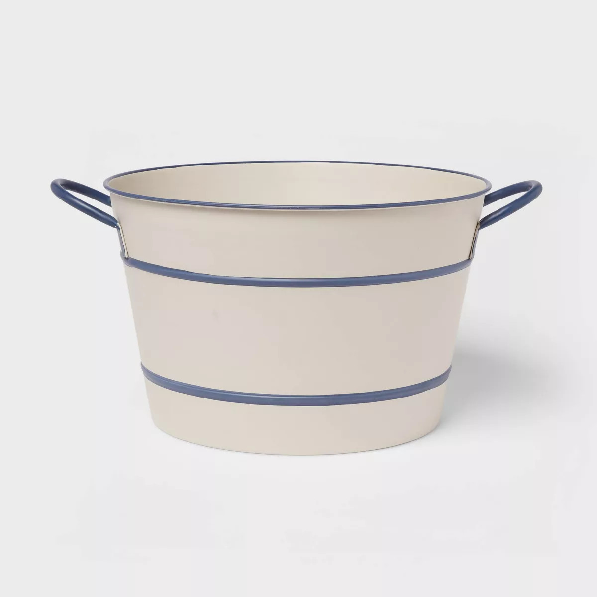 4.3gal Metal Beverage Tub Cream - Threshold™ | Target