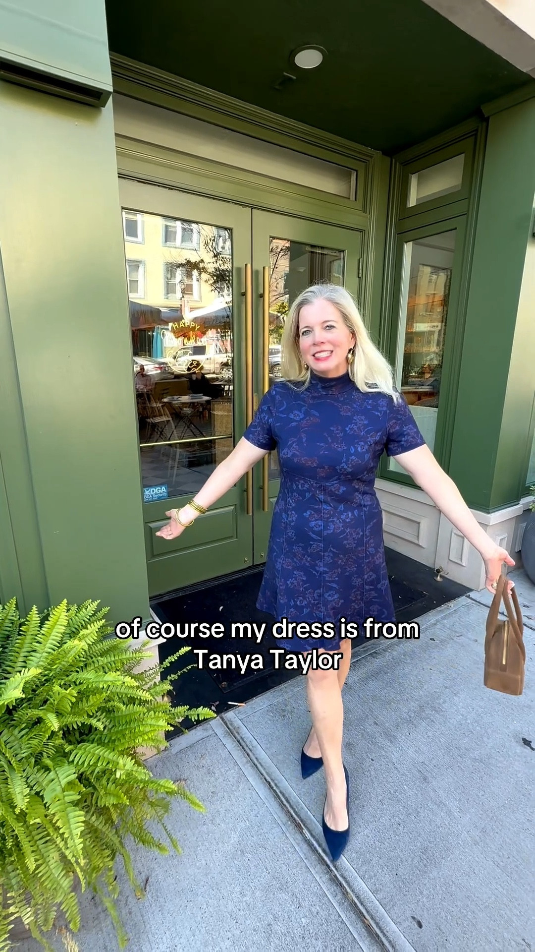 Fit check for the press luncheon to celebrate the brand new Tanya Taylor store on Greenwich Avenue in Greenwich, CT!

#LTKParties #LTKSeasonal #LTKOver40