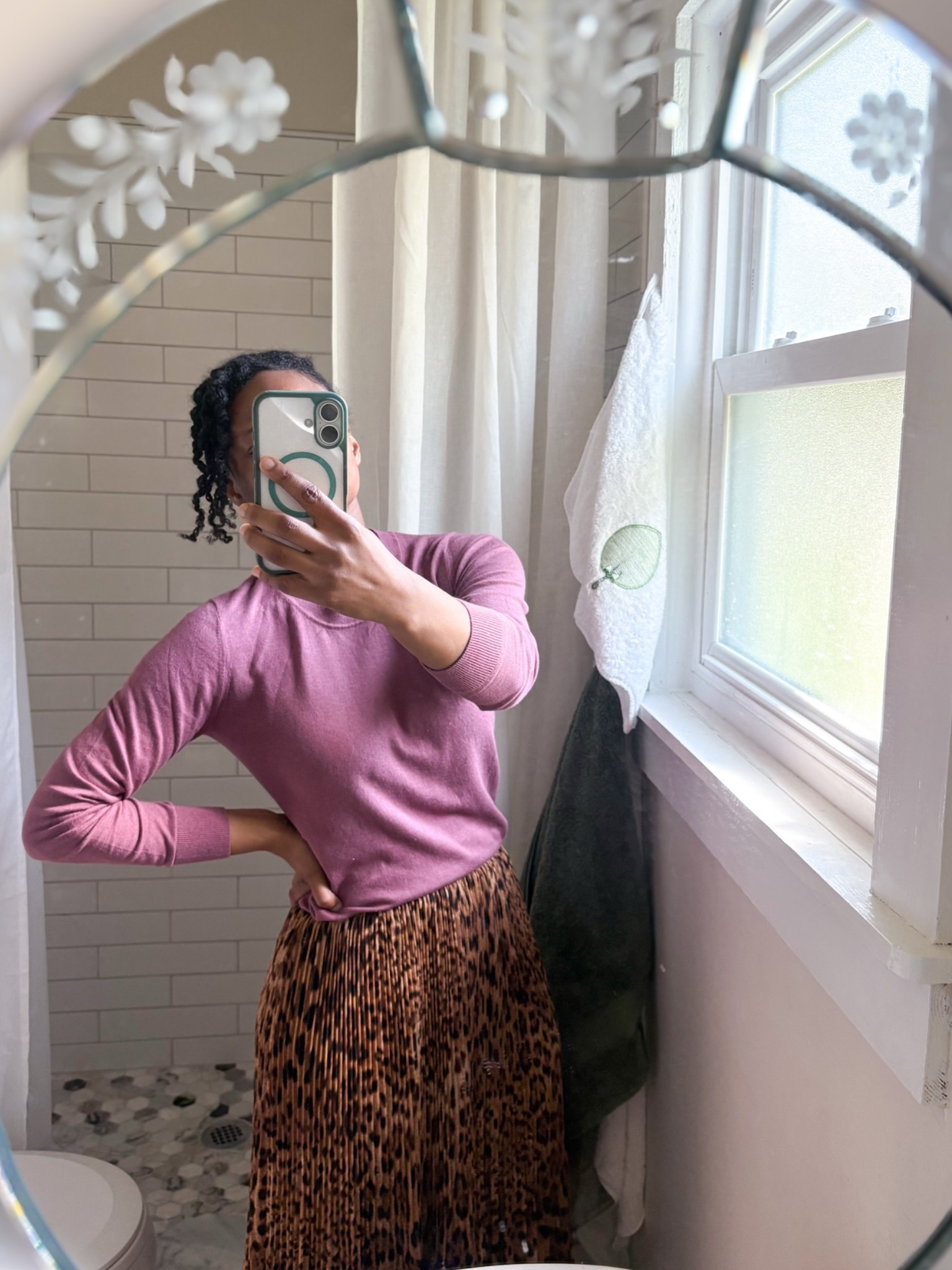 Soft autumn hues 
Quince organic cotton/cashmere lightweight sweater with leopard skirt both under $30

#LTKootd #LTKSeasonal