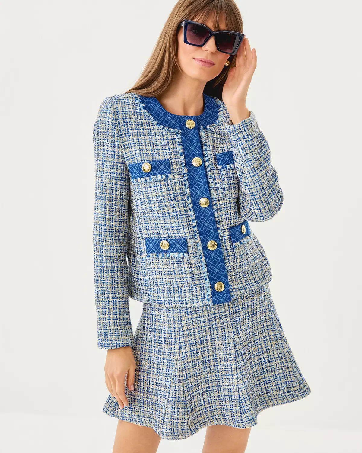 Cammi Boucle Mini Skirt | Lilly Pulitzer