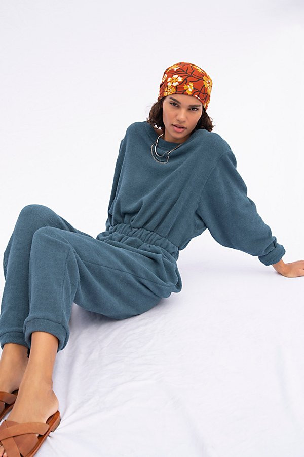 Keepin It Real One Piece by FP Beach at Free People, Washed Indigo, S | Free People (Global - UK&FR Excluded)