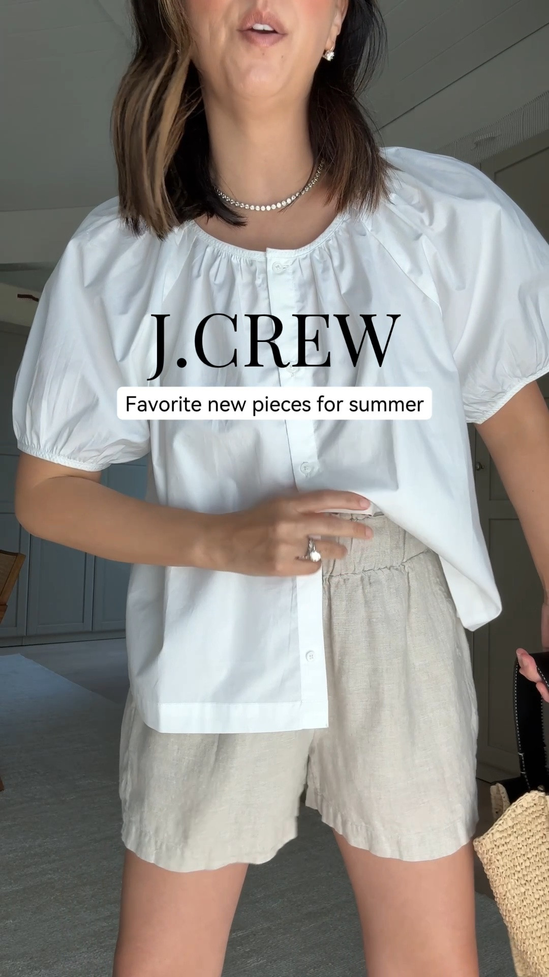 Obsessed with these new summer pieces. 

Poplin top small
Linen shorts xs
Black sandals 5

#LTKmomlife #LTKPetite