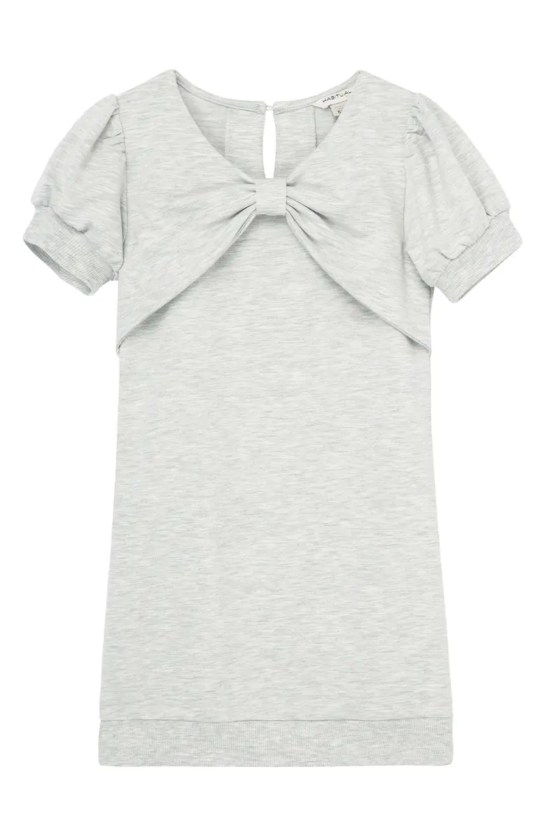 Kids' Puff Sleeve A-Line Dress | Nordstrom