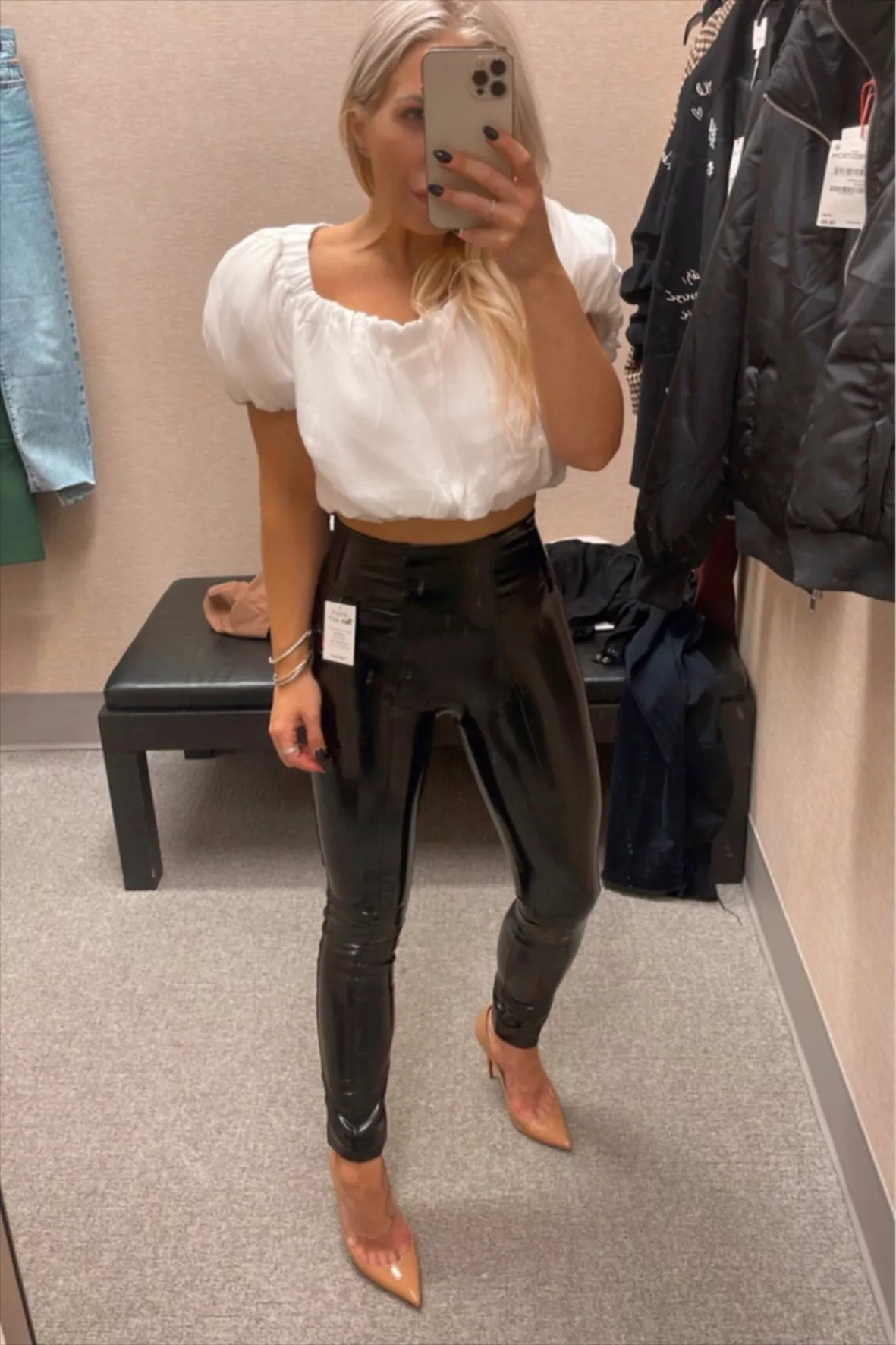 Faux Leather Leggings curated on LTK