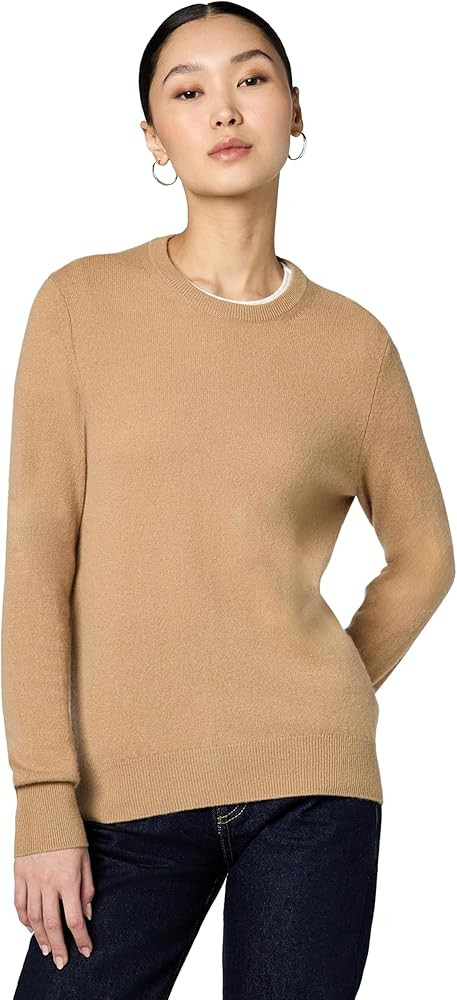 Women's Original Cashmere Crewneck Sweater (US, Alpha, Medium, Regular, Regular | Amazon (US)