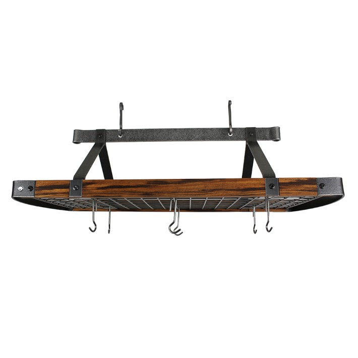 Enclume Sig Steel & Tigerwood Oval Rack | Williams-Sonoma