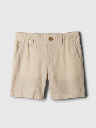 babyGap Linen-Cotton Shorts | Gap (US)