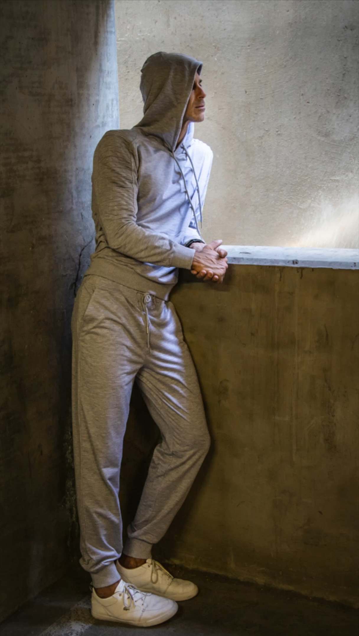 Ready for a comfy, cozy Fall? I am, but let’s elevate those sweats, pullovers and sweaters just a bit. I’m loving this two piece sweatsuit with its dynamic, textured shoulders and the oversized drop-crotch harem pants paired with a long-sleeved waffle polo. Take that sweat suit and mix and match it with other items. The unexpected almost always helps us up our style game. Men’s style we love living in, and looks just as fresh… right here!- 

#LTKActive #LTKMens #LTKVideo