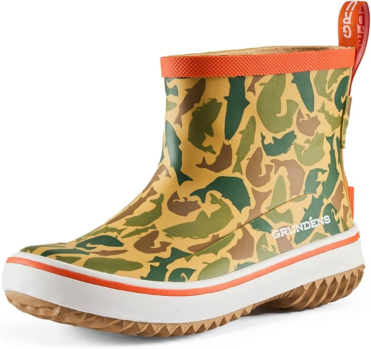 Grundéns Kid's Guppy Rain Boots - Lightweight Rubber Waterproof Kids and Toddlers Shoes, Easy-On... | Amazon (US)