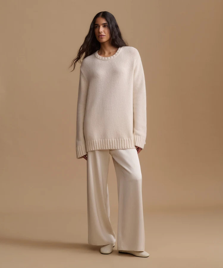 Cashmere Amelia Crewneck | Jenni Kayne