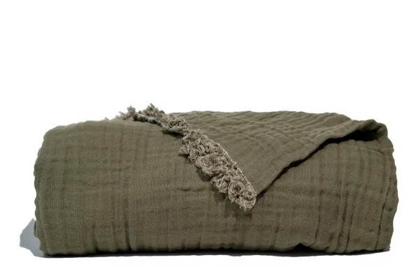 Joss & Main Redford Two-Toned 100% Cotton Throw & Reviews | Wayfair | Wayfair North America