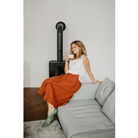 White Linen Top, Minimalist Womens Clothing, Summer Loose Casual Basic Top | Etsy (US)