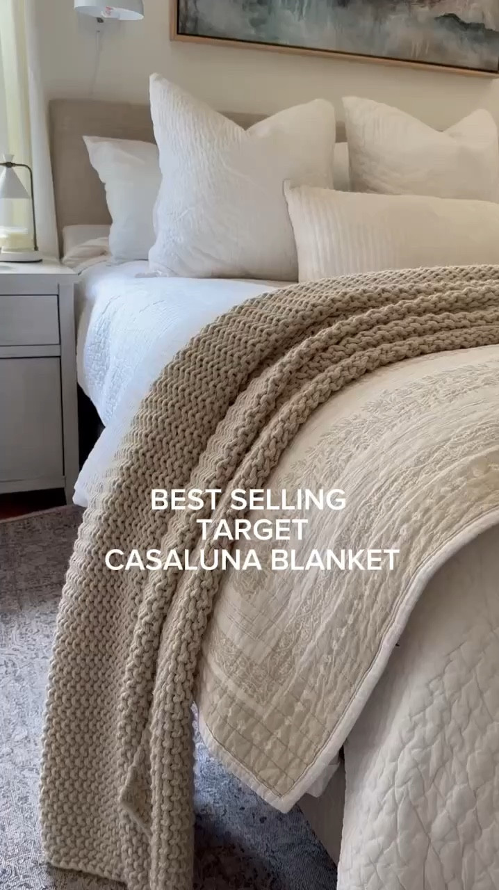 best selling target casaluna blanket!!

#LTKStyleTip #LTKVideo #LTKHome
