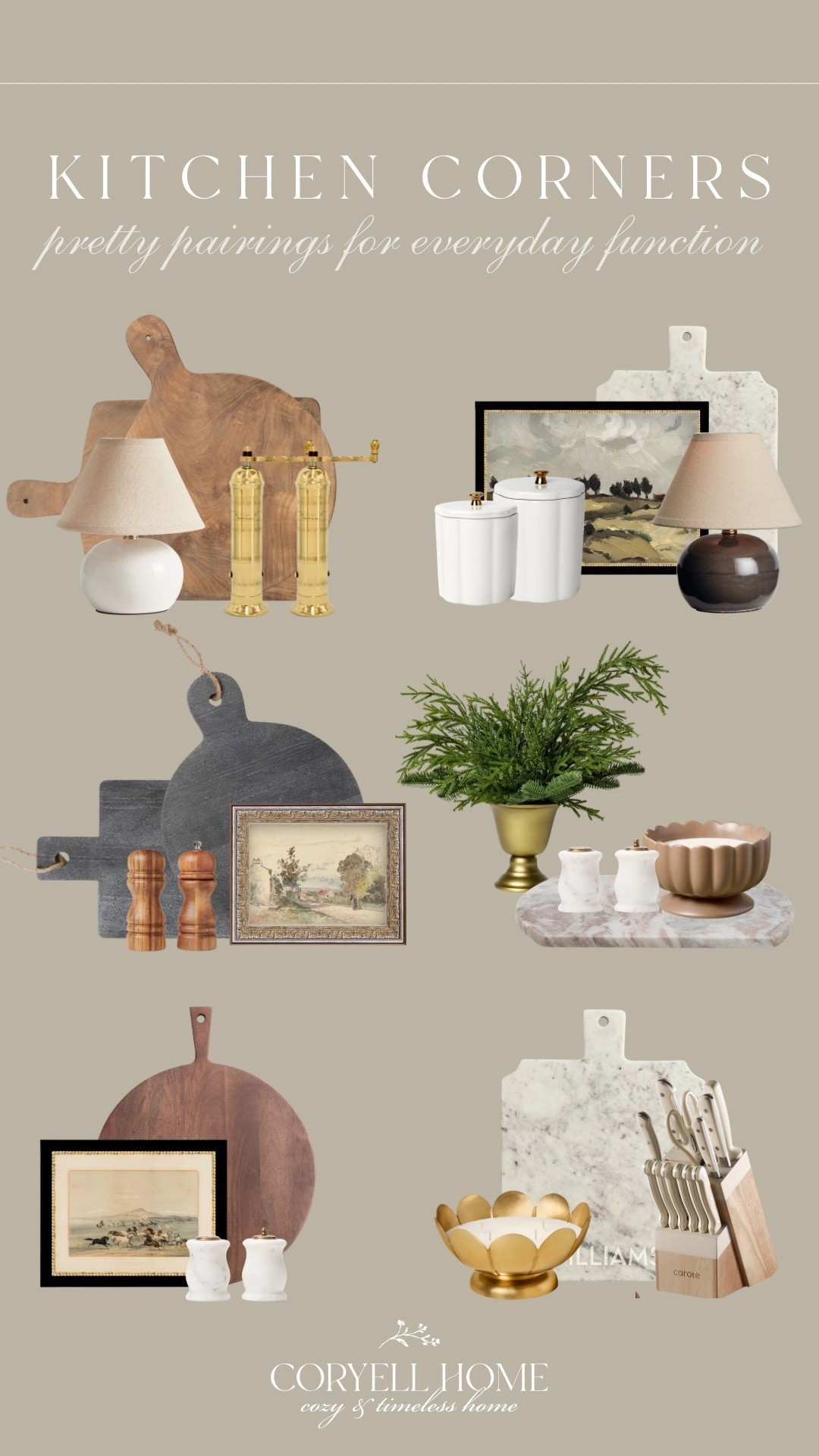 Pretty kitchen corner pairings for everyday function! In between dinners and dishes it’s nice to have pretty little moments that make us feel cheery! The kitchen is one of the most important spaces in the home for family time 😊 

#LTKStyleTip #LTKHome #LTKHoliday