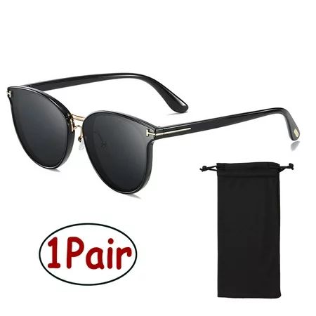 Dicasser Round Polarized Sunglasses Women and Men Vintage Square Sunglasses UV400 Protection(1 Piece | Walmart (US)