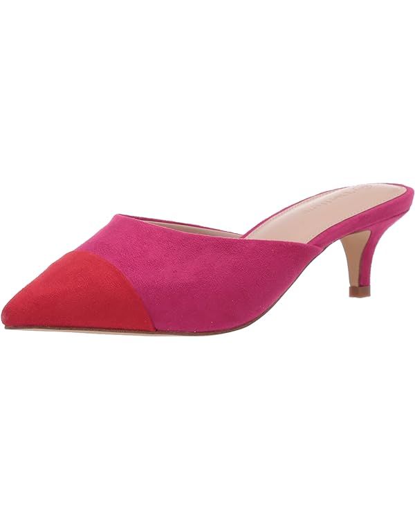 The Drop Women's Paulina Pointed Toe Two-Tone Mule | Amazon (US)