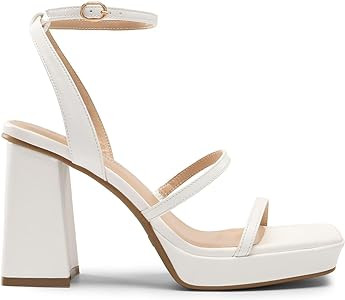 DREAM PAIRS Women's Platform Strappy Sandals Dress Shoes | Amazon (US)